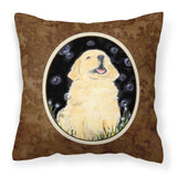 Caroline'S Treasures Ss8939Pw1414 Golden Retriever Decorative Canvas Fabric Pillow, Large, Multicolor