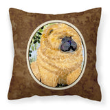 Caroline'S Treasures Ss8945Pw1414 Chow Chow Decorative Canvas Fabric Pillow, Large, Multicolor