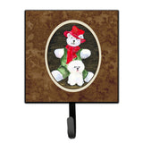Caroline'S Treasures Ss8948Sh4 Bichon Frise Leash Holder Or Key Hook, Small, Multicolor