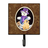 Caroline'S Treasures Ss8954Sh4 Golden Retriever Leash Holder Or Key Hook, Small, Multicolor