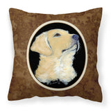 Caroline'S Treasures Ss8960Pw1414 Golden Retriever Decorative Canvas Fabric Pillow, Large, Multicolor