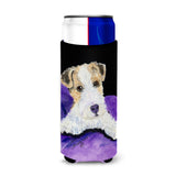 Fox Terrier Ultra Beverage Insulators For Slim Cans Ss8971Muk