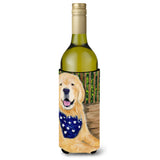Golden Retriever Wine Bottle Beverage Insulator Beverage Insulator Hugger Ss8972Literk