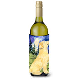 Golden Retriever Wine Bottle Beverage Insulator Beverage Insulator Hugger Ss8977Literk