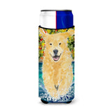 Golden Retriever Ultra Beverage Insulators For Slim Cans Ss8978Muk