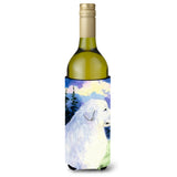 Great Pyrenees Wine Bottle Beverage Insulator Beverage Insulator Hugger Ss8980Literk