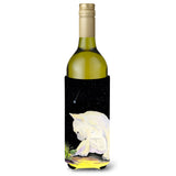 French Bulldog Wine Bottle Beverage Insulator Beverage Insulator Hugger Ss8992Literk