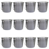 Sportsman Series .25 Gal Stainless Steel Bucket - 12 Pk