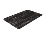 Crown Mats & Matting CU2436BK 24 x 36 in. Cushion-Step Surface Mat Marbleized Rubber - Black
