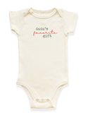 Dada's Favorite Gift Organic Baby Bodysuit