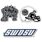 Southwestern Oklahoma State University Vinyl Decal Sticker 3 Pack 4-Inch Each