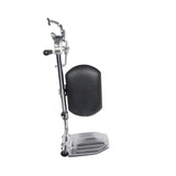 Drive Medical Elevating Legrests for Bariatric Sentra Wheelchairs, Chrome