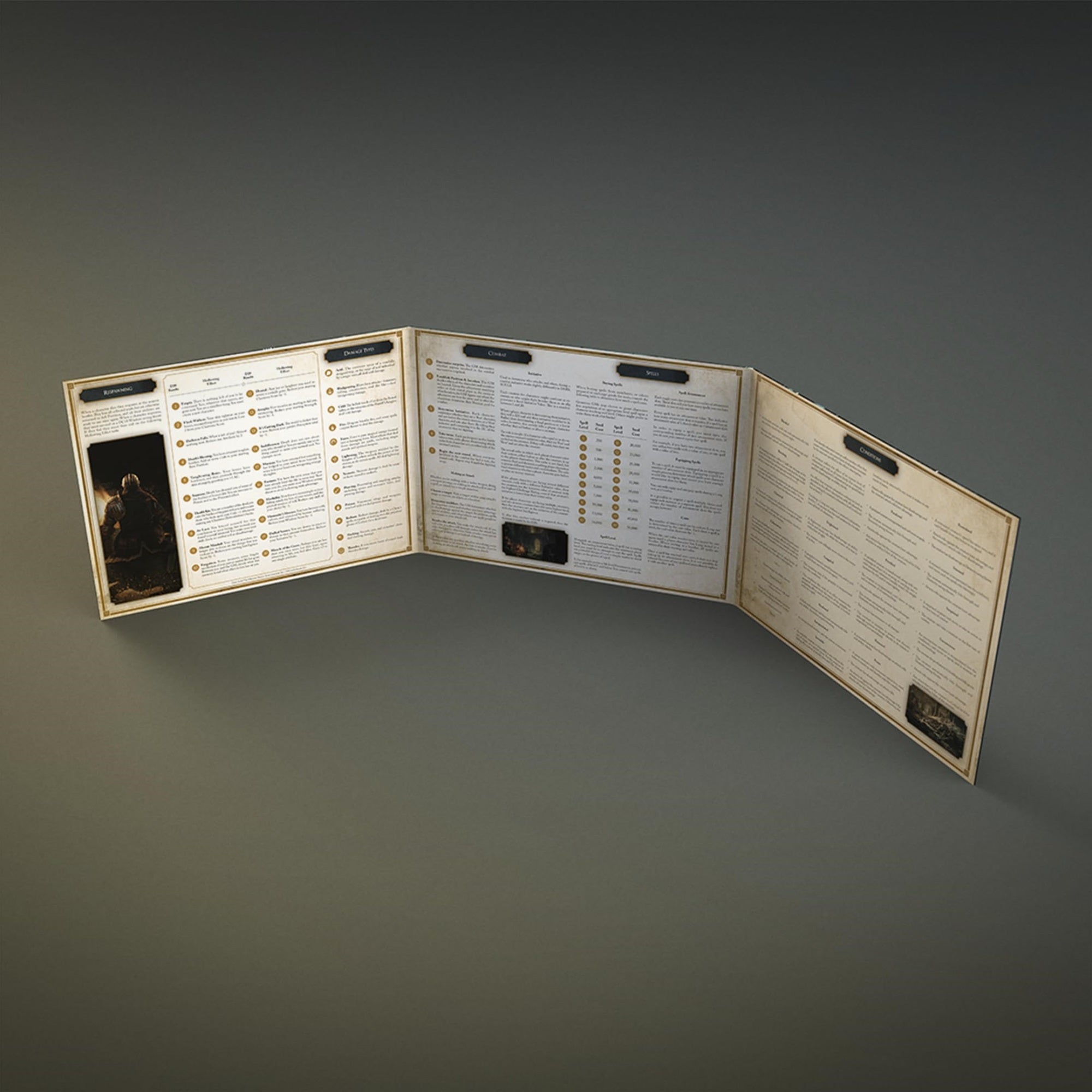 Dark Souls The Roleplaying Game: Games Masters (Gm) Screen & Adventure Book