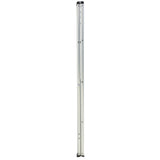 Amerihome Ultra Slim Aluminum Three Step Folding Utility Step Ladder