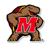 Maryland Terrapins 4 Inch Vinyl Mascot Decal Sticker 2-Pack
