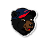 Mississippi Rebels Ole Miss 4 Inch Vinyl Mascot Decal Sticker 2-Pack