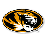Missouri Tigers 4 Inch Vinyl Mascot Decal Sticker 2-Pack