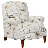 Sunset Trading Bird Script Recliner| Manual Reclining Chair
