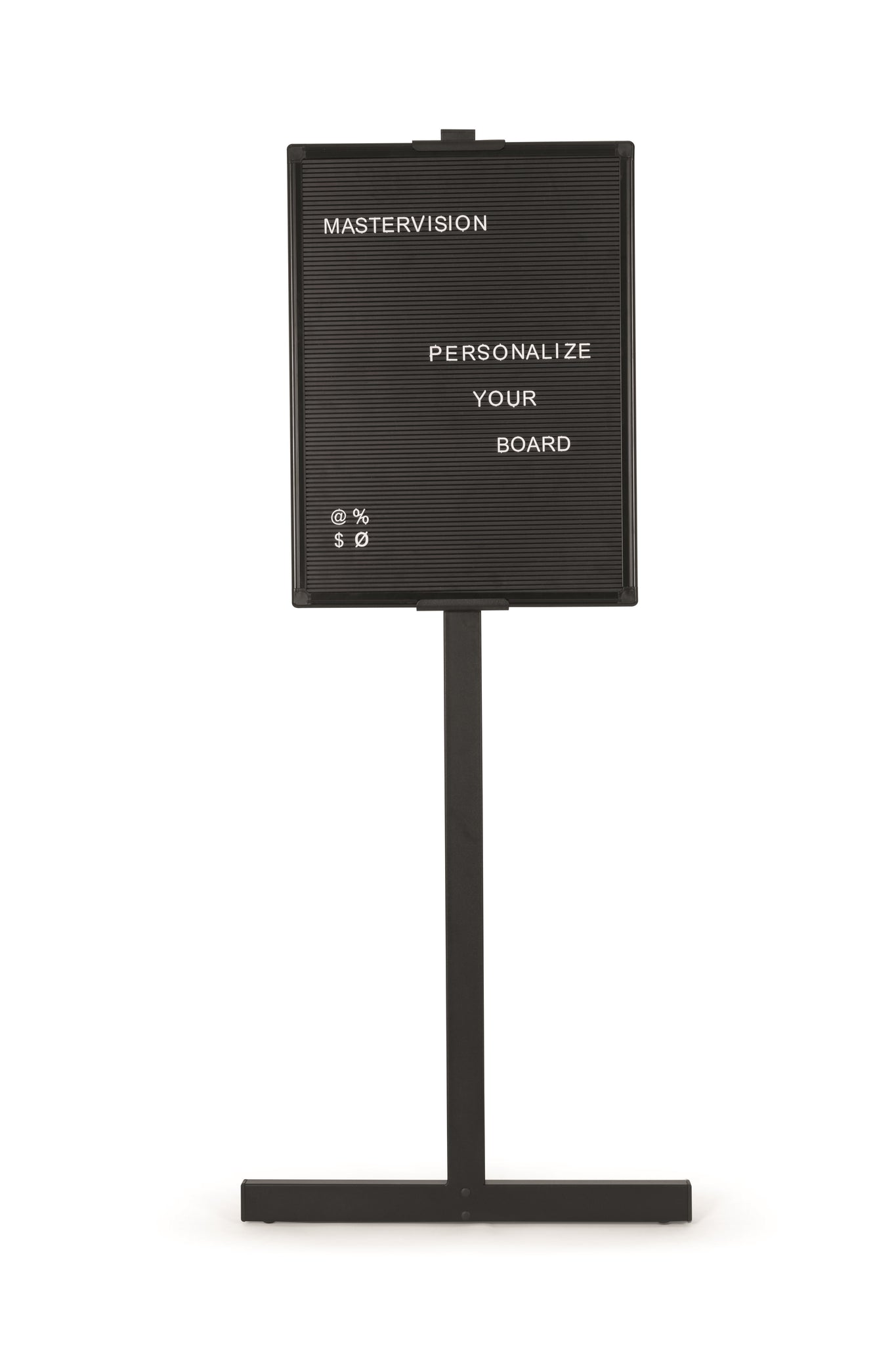 Letter Board Stand, 18X 24, Aluminum Frame, Black