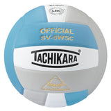 Tachikara Sv5Wsc Sensi-Tec Composite Volleyball (Powder Blue, Silver)