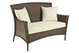 Galleon Collection Outdoor Garden Patio Furniture 1Pc Loveseat