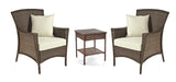 Galleon Collection Outdoor Garden Patio Furniture 3Pc Set W/ Table