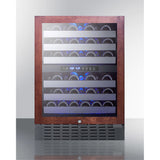 Dual Zone Built-In Wine Cellar With Panel-Ready Glass Door, Full Extension Shelves, Digital Thermostat, And Black Cabinet