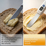 USB Rechargeable Heated Butter Knife Electric Butter Spreader For Cold Butter Cheese Margarine Toast Bread And Breakfast