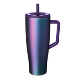 BrüMate Era 40oz Tumbler with Handle and Straw Leakproof Insulated Stainless Steel Water Bottle Cup Holder Friendly Travel Mug SoftSip