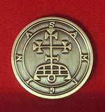 Samigina Demon Sigil Coin - Ars Goetia Marquis Seal