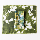 The Porto Print in Olive x Green Marble Set