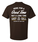 Last Call Co. Here Badge S/S Tee