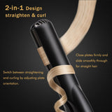Eagle Fortress Ceramic Hair Straightener (Black)