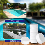 3 Inch Chlorine Tablets 50 LB Bucket, Premium Stabilized Pool Chlorine, Slow Dissolving Long Lasting Swimming Pool Water Treatment and Sanitizer