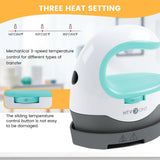 HTVRONT Heat Press H1 Mini Heat Press Machine DIY Auto Easy Heating Transfer Iron On HTV for Clothes Bags Shoes Hat T-shirts