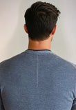 Seamless V-Neck Pullover Shirt