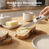 USB Rechargeable Heated Butter Knife Electric Butter Spreader For Cold Butter Cheese Margarine Toast Bread And Breakfast