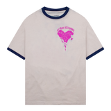Sharp Edges T-Shirt Vintage White/Blue