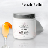 Glimmer Goddess Organic Whipped Body Butter - Peach Bellini
