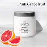 Glimmer Goddess Organic Whipped Body Butter - Pink Grapefruit
