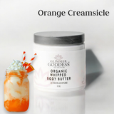 Glimmer Goddess Organic Whipped Body Butter - Orange Creamsicle