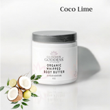 Glimmer Goddess Organic Whipped Body Butter - Coconut Lime