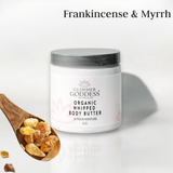 Glimmer Goddess Organic Whipped Body Butter - Frankinsense & Myrhh