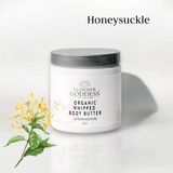 Glimmer Goddess Organic Whipped Body Butter - Honeysuckle