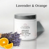 Glimmer Goddess Organic Whipped Body Butter - Lavender Orange