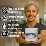 AcuPlus 4 oz. Pain Relief Cream – Full-Strength Relief for Everyday Pain