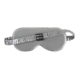 PURE SOL. Silk Sleep Eye Mask - Silver