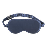 PURE SOL. Beauty Blissful Sleep 100% Mulberry Silk Sleep Eye Mask - Navy
