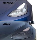 Head Light Tints for Tesla Model 3 2016-2023 & Model Y 2021-2024 by Tint My Light