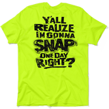 Snap - Safety Yellow T-Shirt